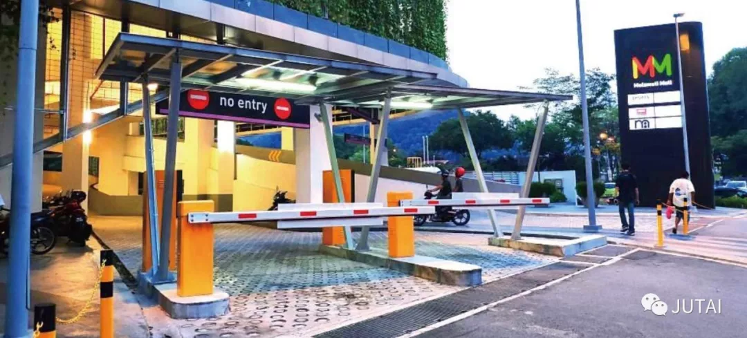 ระบบการจัดการที่จอดรถของ Jutai Barrier Gate