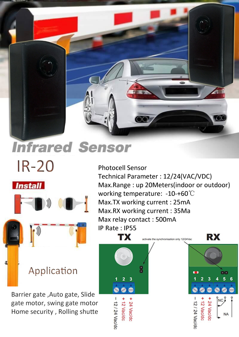 Infrared Photocell Sensor
